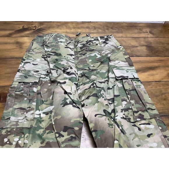 Military Pants Medium Regular APECS Trousers Multicam OCP Rain Army - Picture 6 of 13